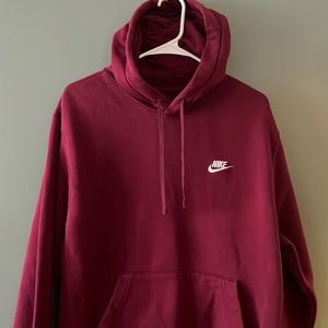 Mens Nike Maroon Sweatshirt